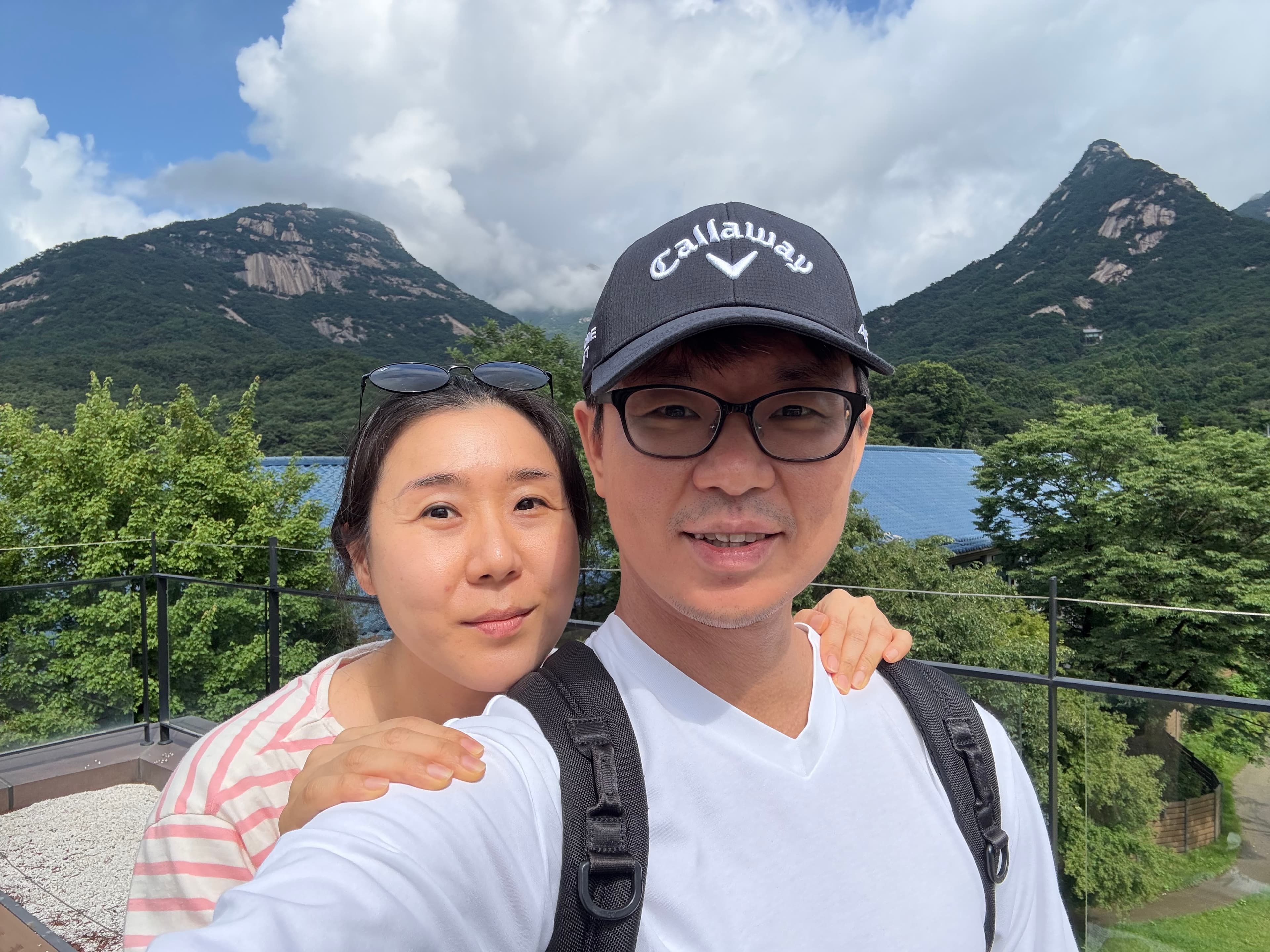 북한산 스타벅스에서 데이트