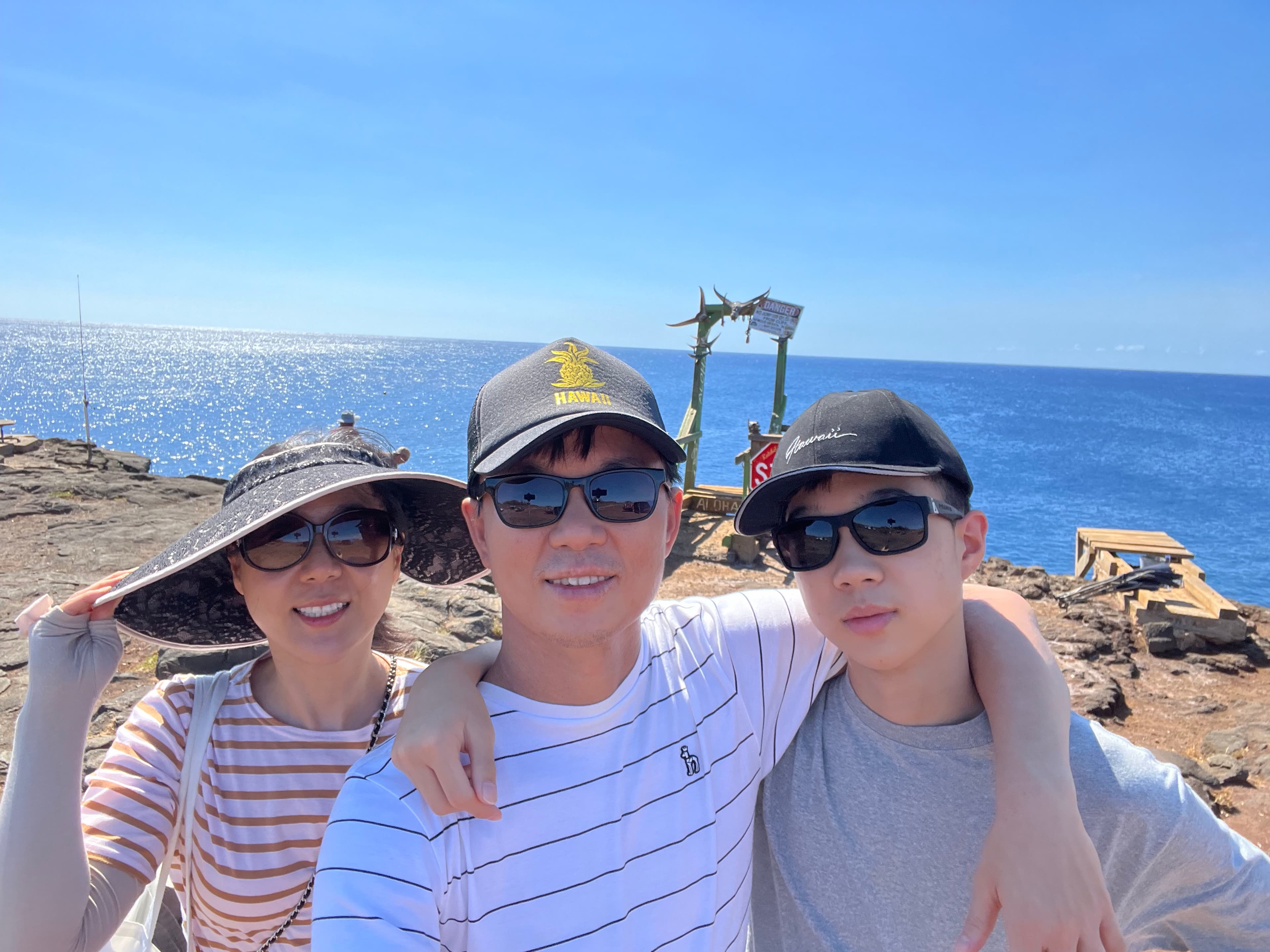 빅아일랜드 사우스포인트. 저 뒤엔 까마득한 절벽